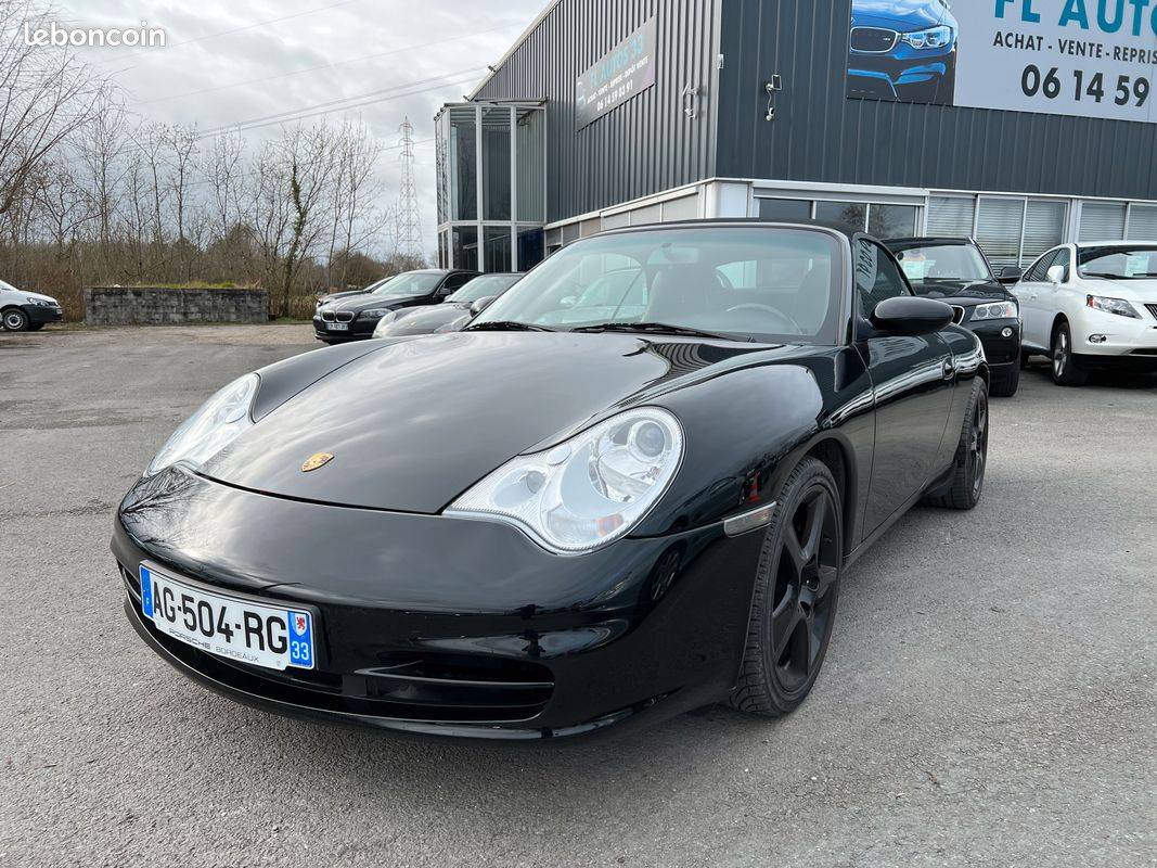 PORSCHE 911 (996) Cabriolet Carrera 3.6 i 320 ch vendu à professionnels de l'automobile à Bordeaux chez FL AUTOS 33